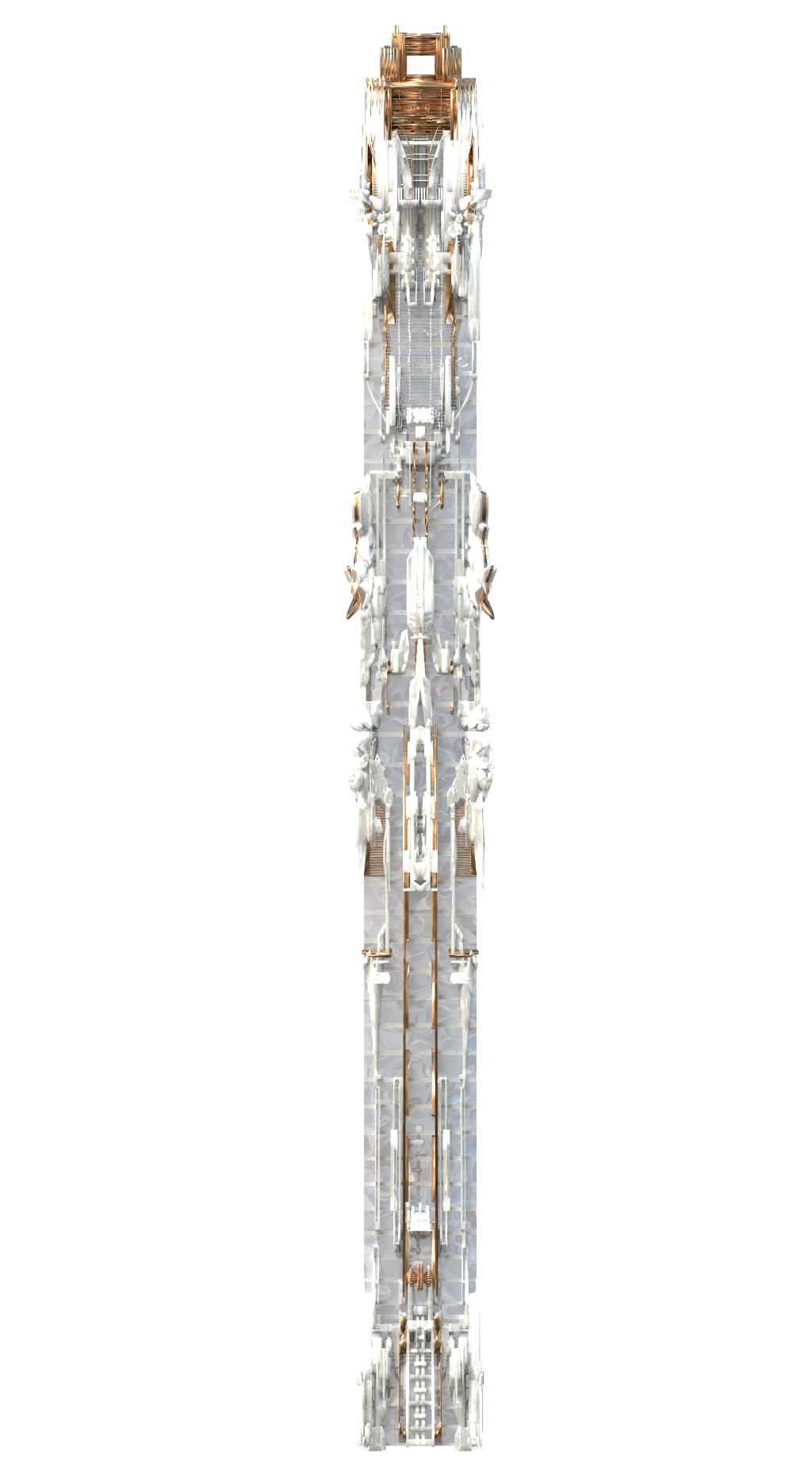 "The Khaleesi"超高层建筑 | Mark Foster Gage Architects 的中央公园南设计-6