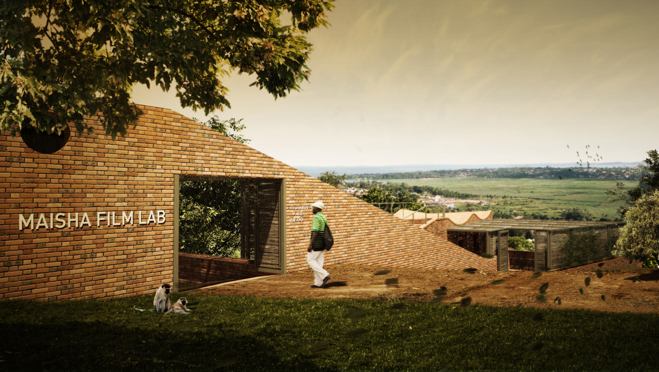 映照人生的电影校园 | Mira Nair 的 Maisha Film Lab 总部设计-21