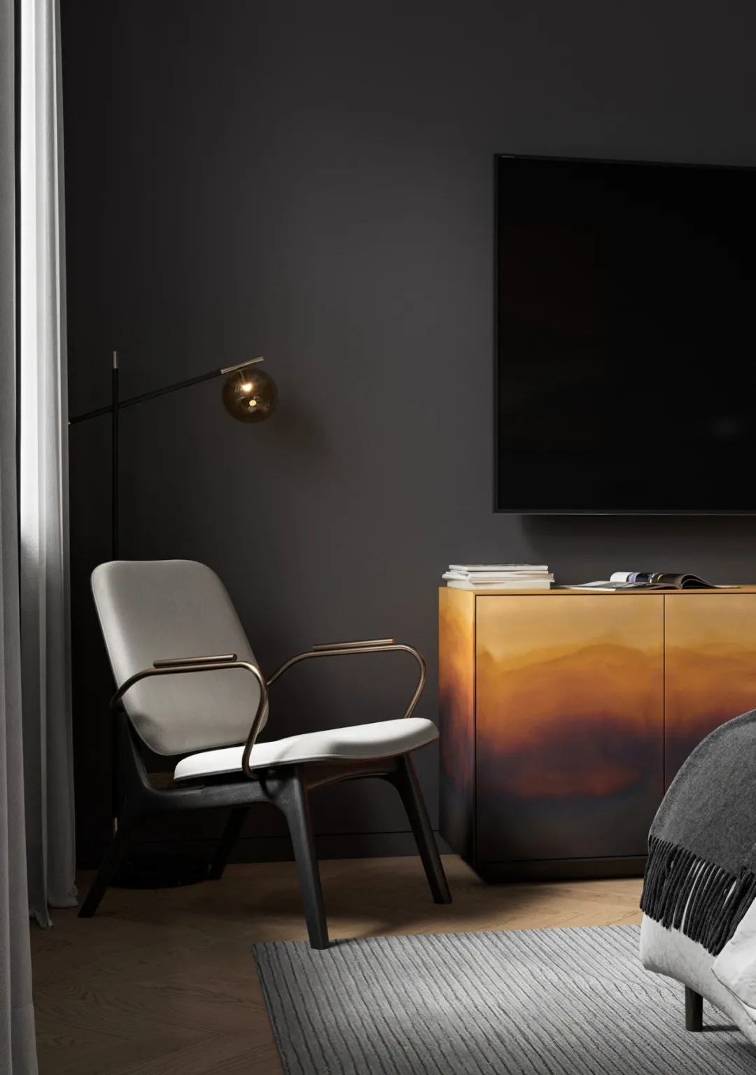 莫斯科 106㎡现代简约家居，融入苏联构成主义风格-62