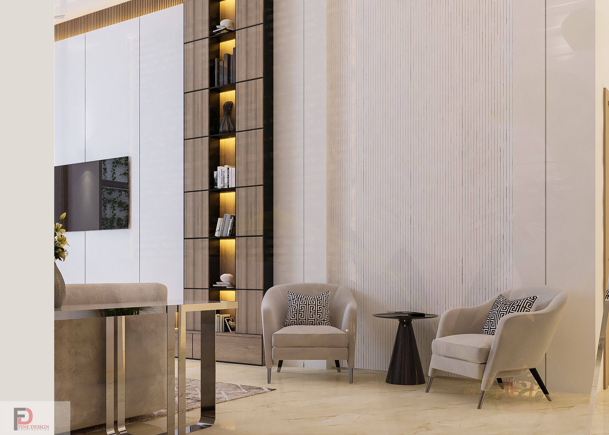 Indoor Small Garden and Living Design-9