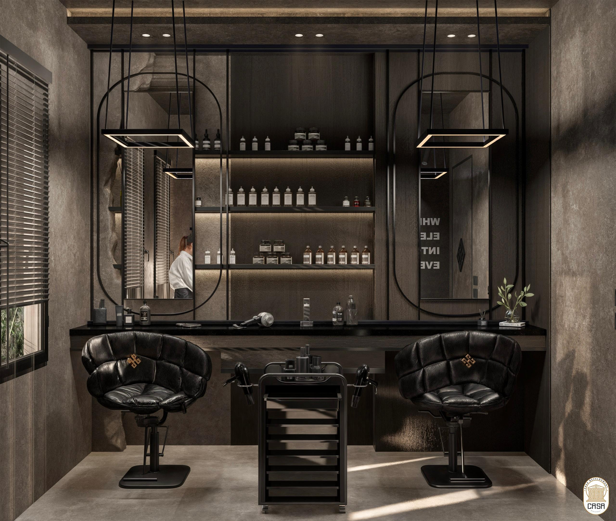 美容沙龙,头发护理室-4