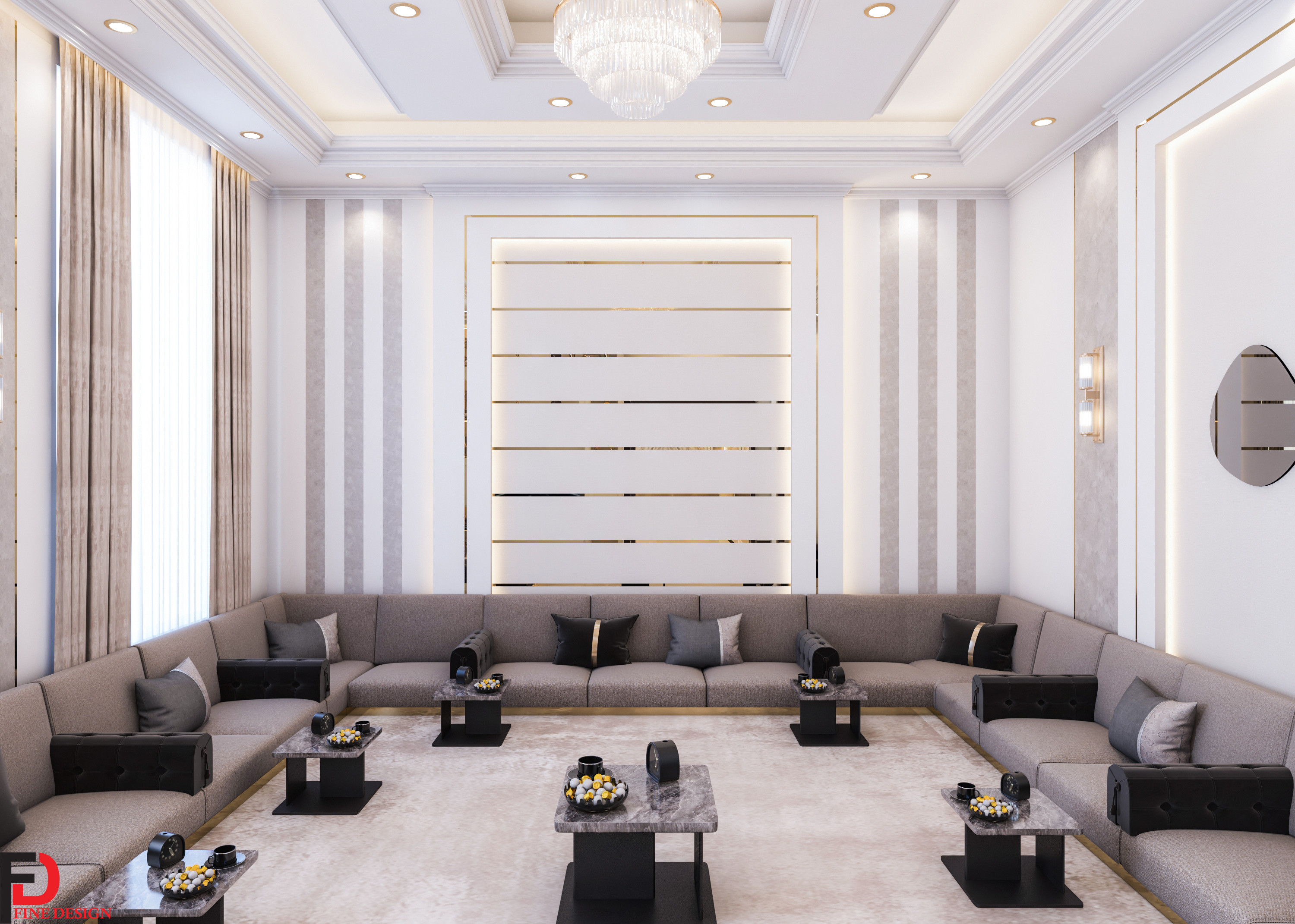 Modern Classic Lattice Design in Kuwait-2