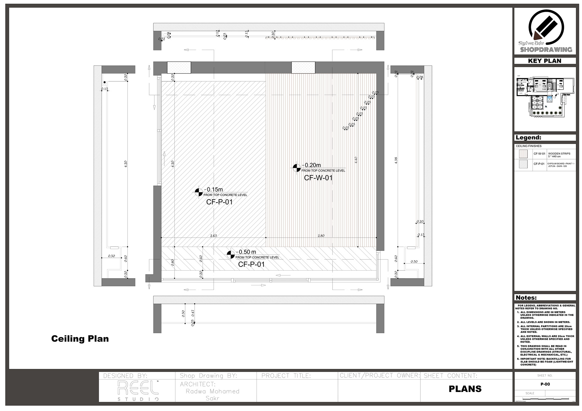 Shop Drawing For GYM-5