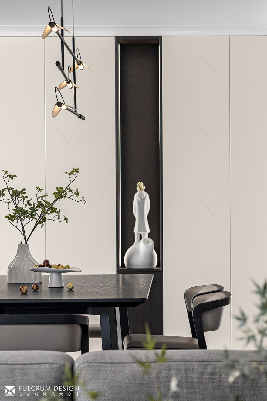 绿地金融国际现代简约风住宅设计丨艺境陈设软装-37