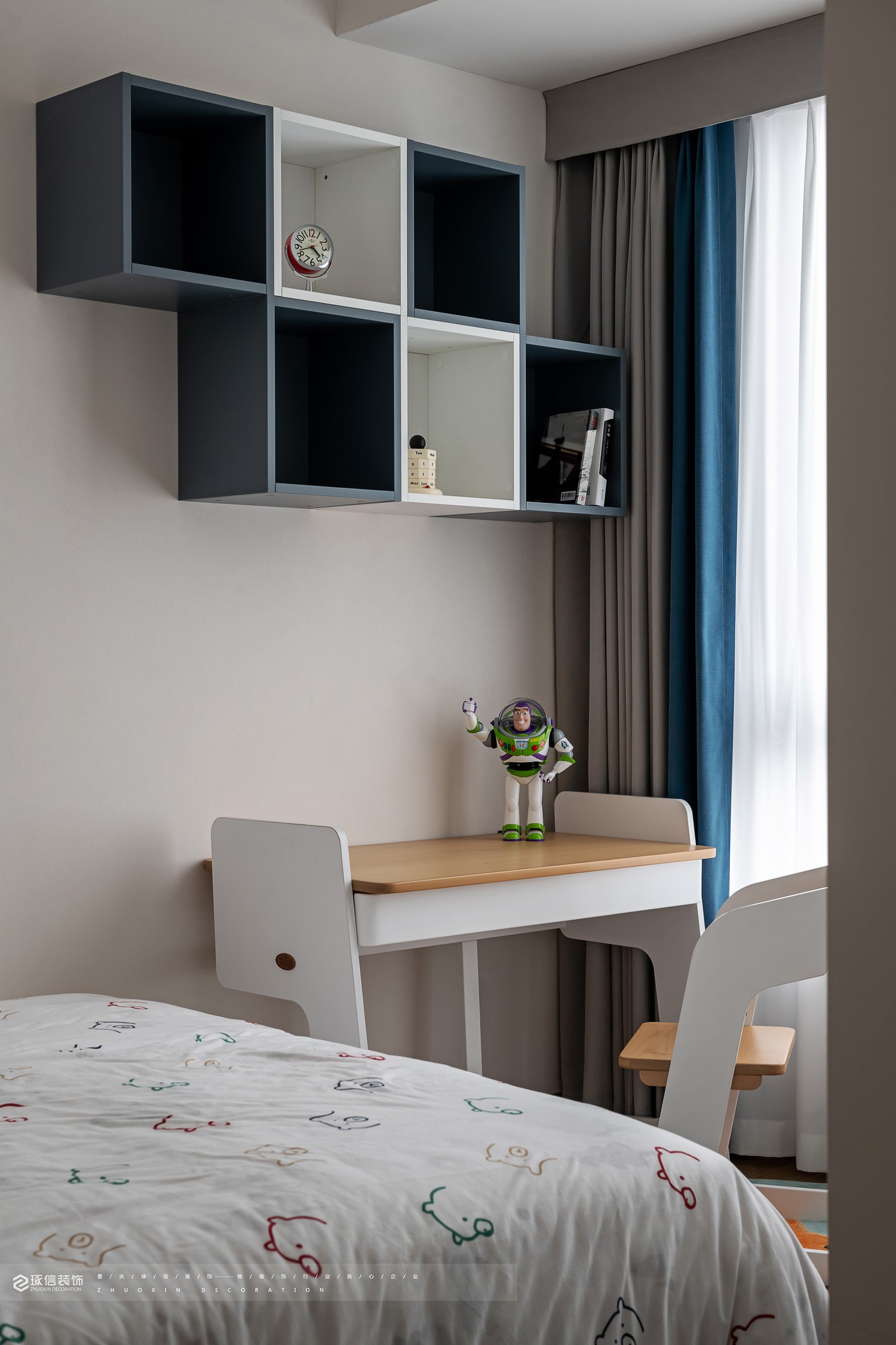 129 平精装房改造现代家丨琢信装饰-21