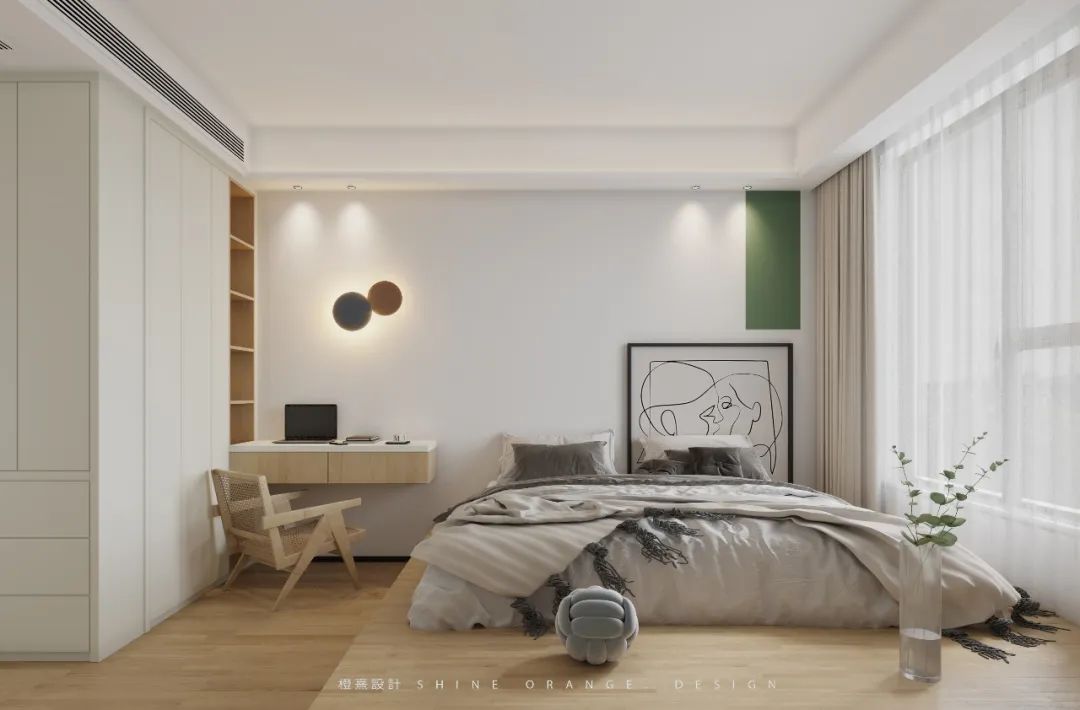 《橙熹设计》 | 混搭风格,充满温暖与趣味的家-59