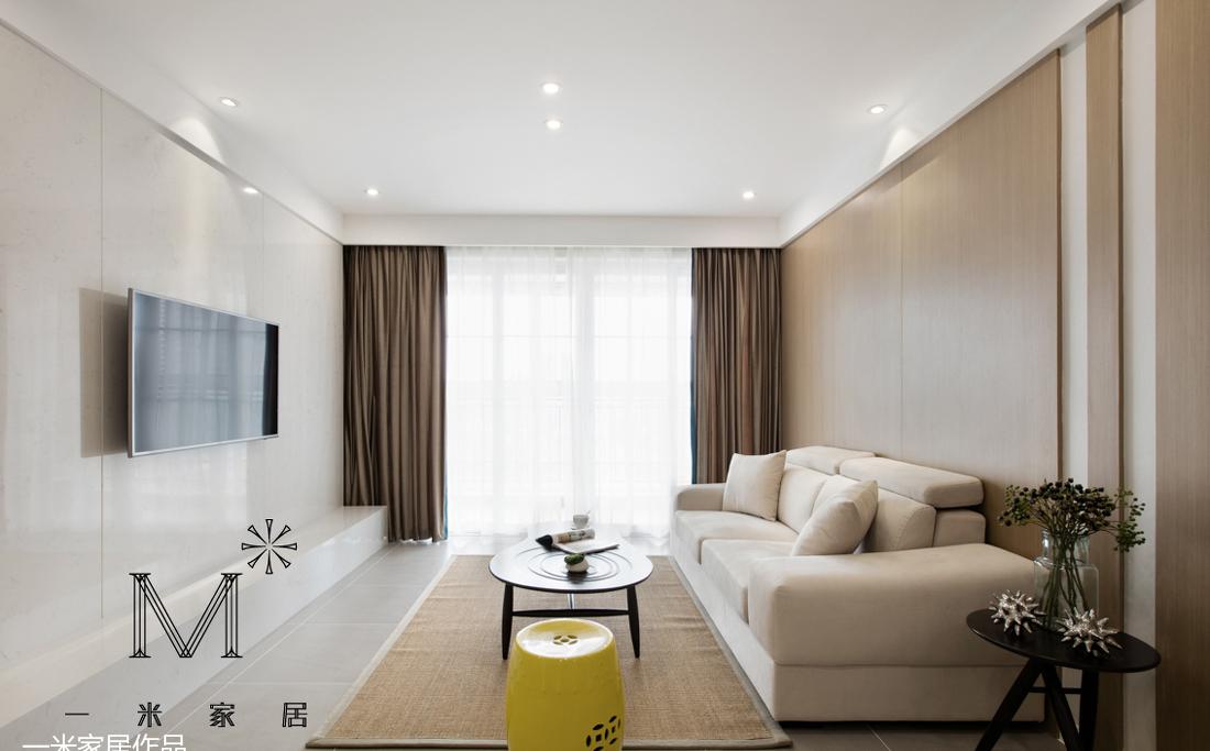 公寓丨【一米家居】 ◣素◥ 88㎡现代-1