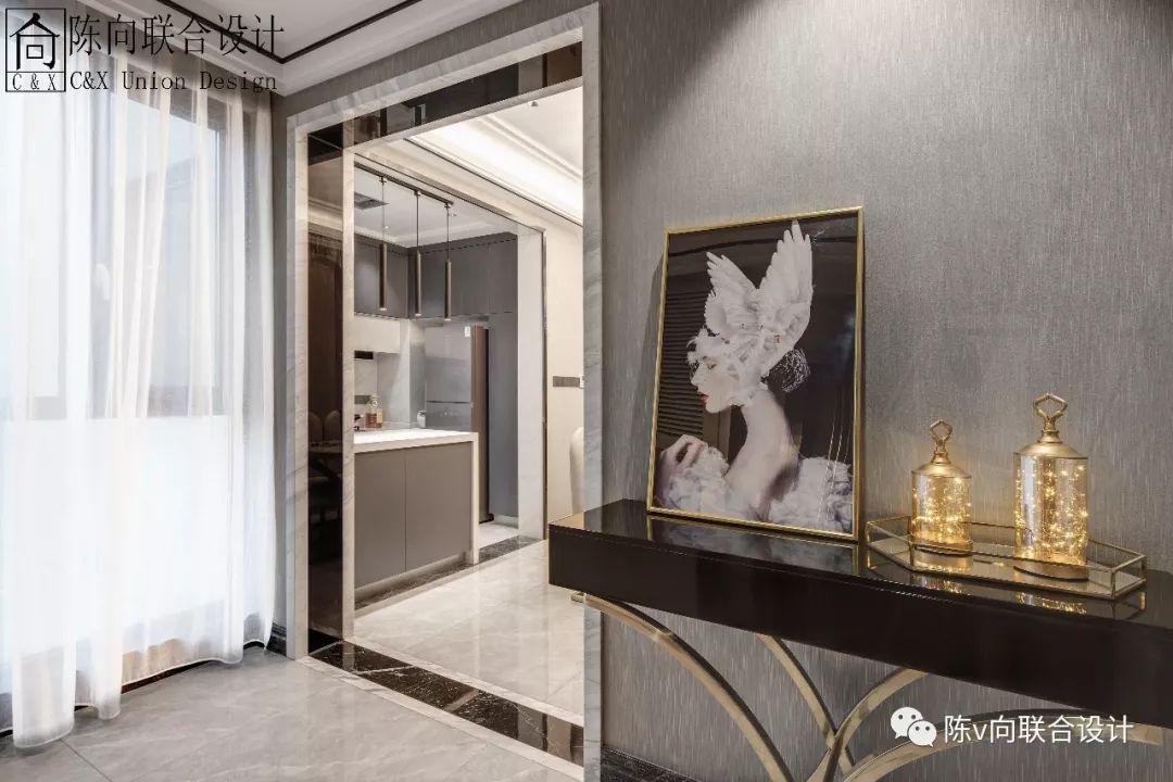 大良天悦湾轻奢优雅空间设计-15