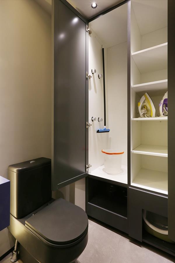 巴西 60 平米工业风公寓，打造宽敞空间-16