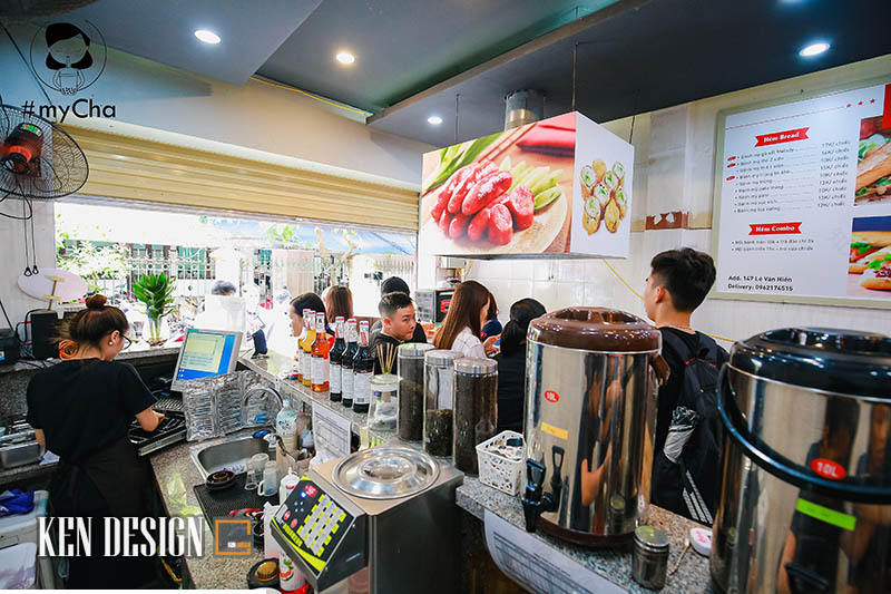 MyCha奶茶店丨越南河内丨Kendesign-13