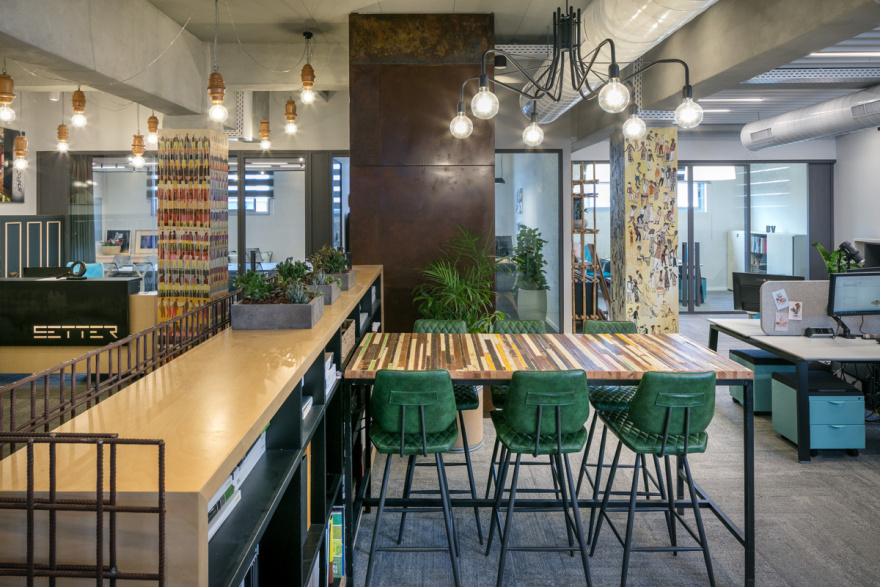 Setter Architects 以色列特拉维夫办公室 打造温馨工业风-11
