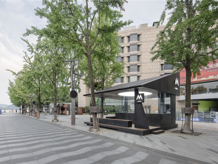 杭州 M Stand 西湖角亭丨中国杭州丨大舟建筑-2