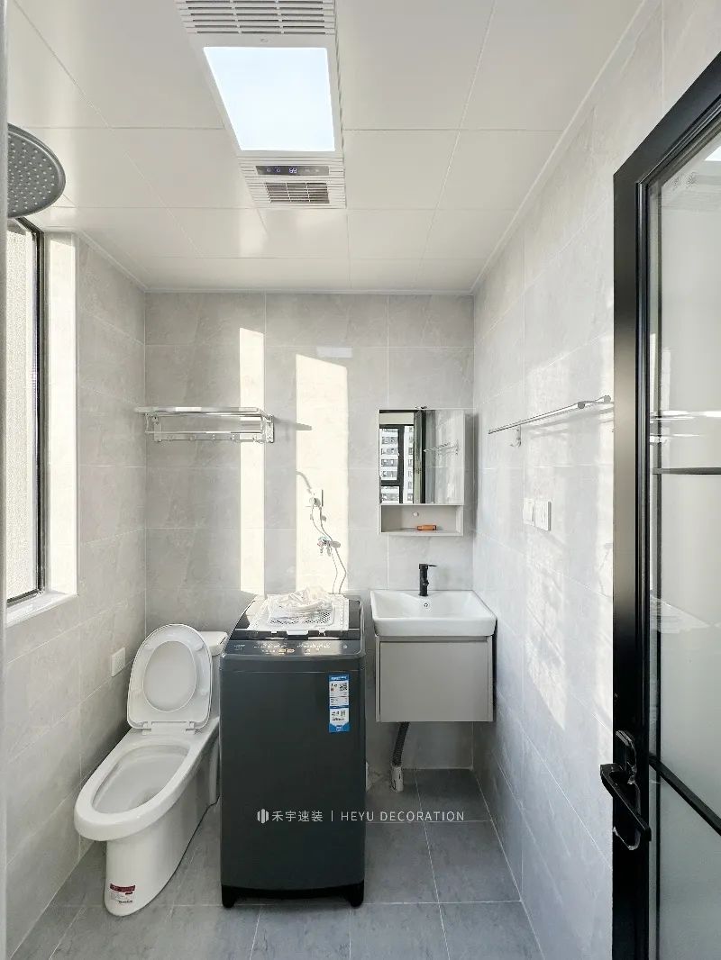 143㎡四房改五房简装出租房设计案例丨禾宇速装-22