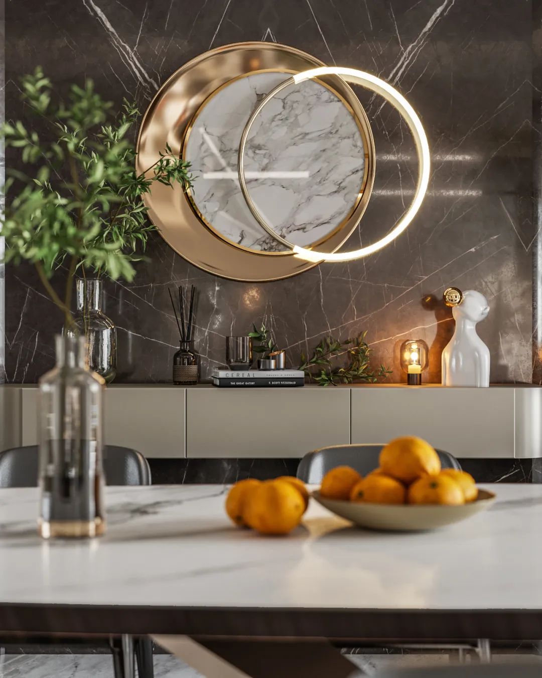 东湖苑蓝波湾别墅设计丨中国苏州丨上海陈尹周室内设计-32