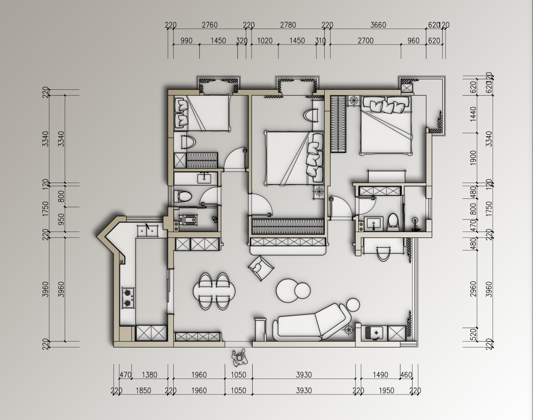 无向空间设计｜西城镜圆·邂逅-18