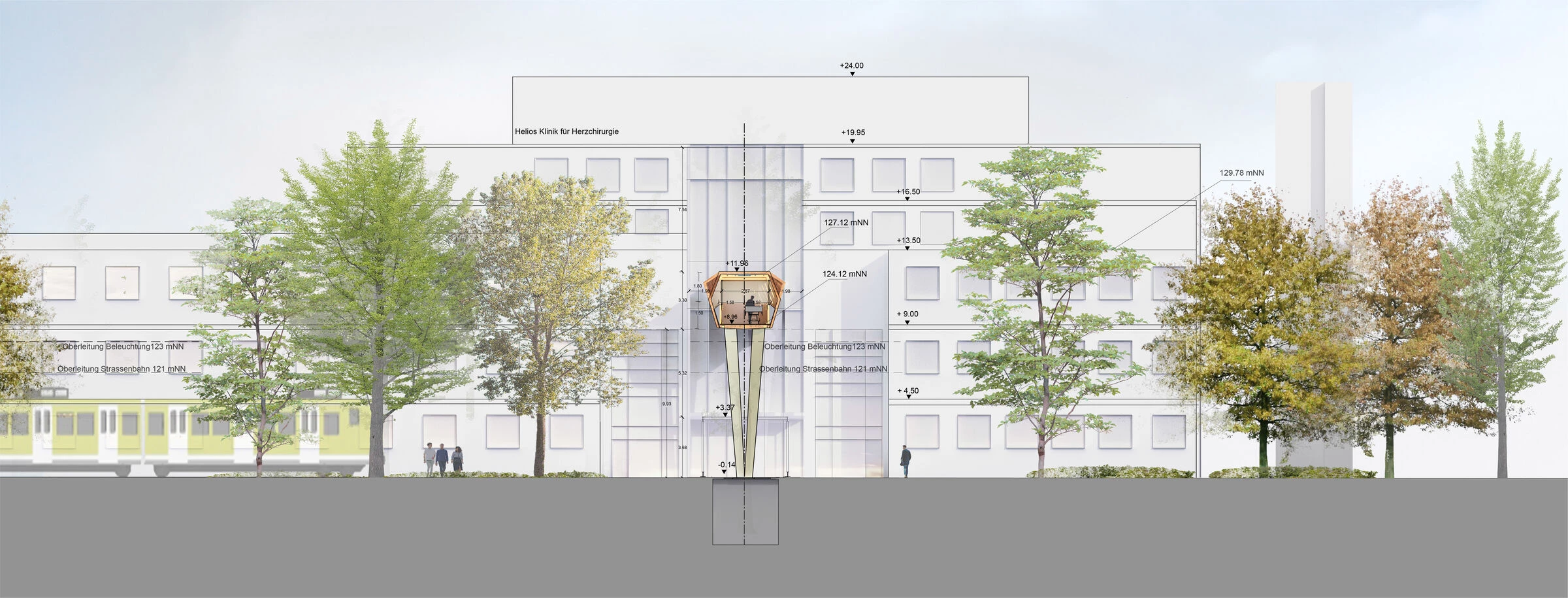 Karlsruhe 市政医院桥梁设计丨德国丨STERLING PRESSER-15