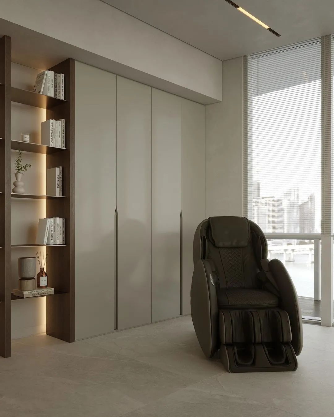 BISCAYNE BLVD 顶层复式极简主义设计丨ArtPartner Architects-38