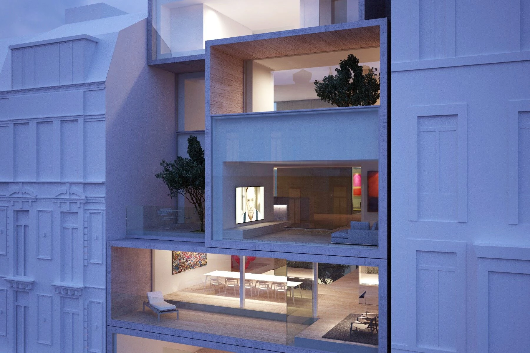 比利时黄金比例建筑——融入历史的奢华公寓与商店-18