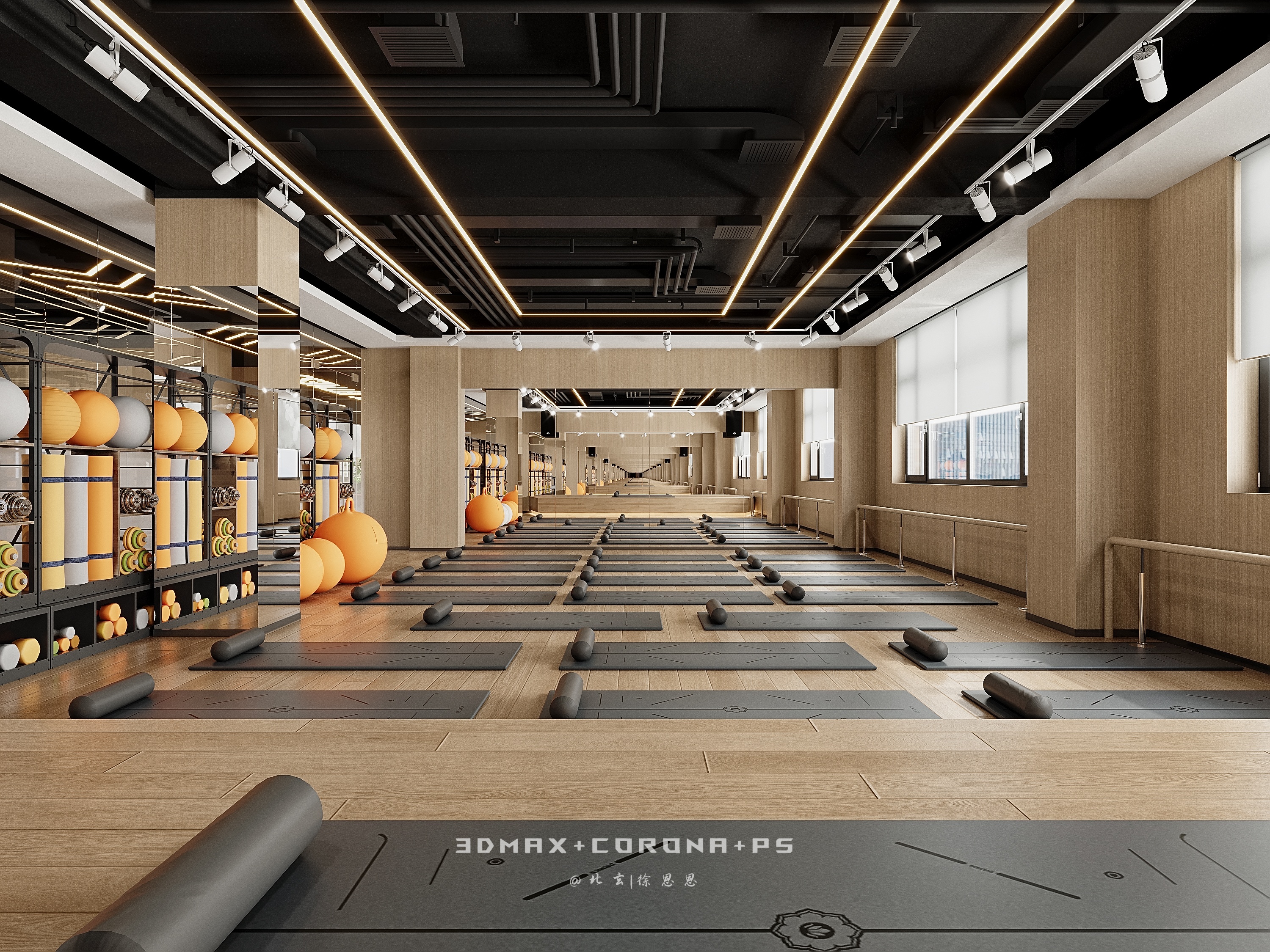 健身房 | 用钢铁美学重构都市人的精神避难所-7