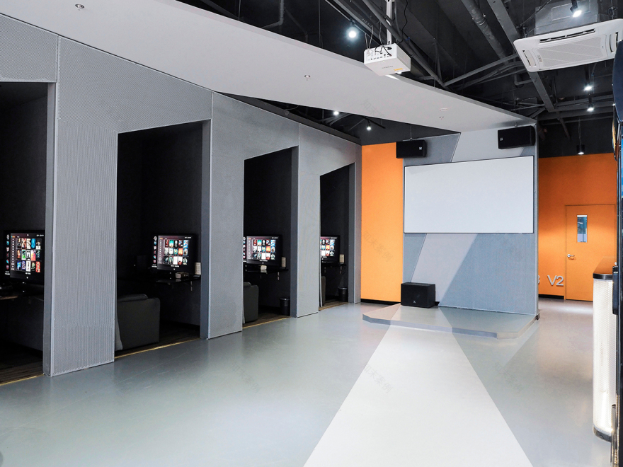 【UD设计工作室】厦门星影岛影吧,统一调性里的多元化个性-19