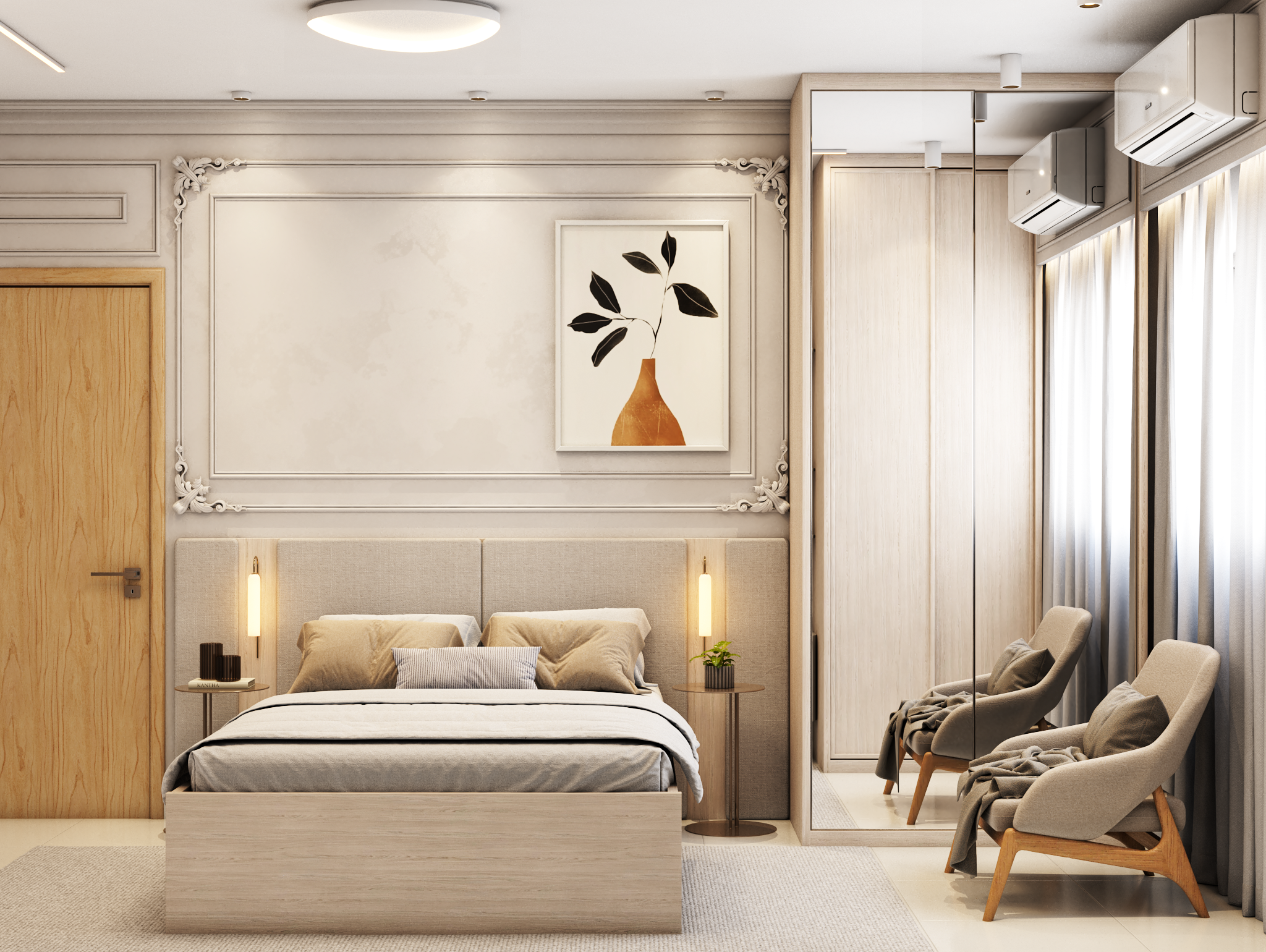 Quarto de Casal 卧室设计-9