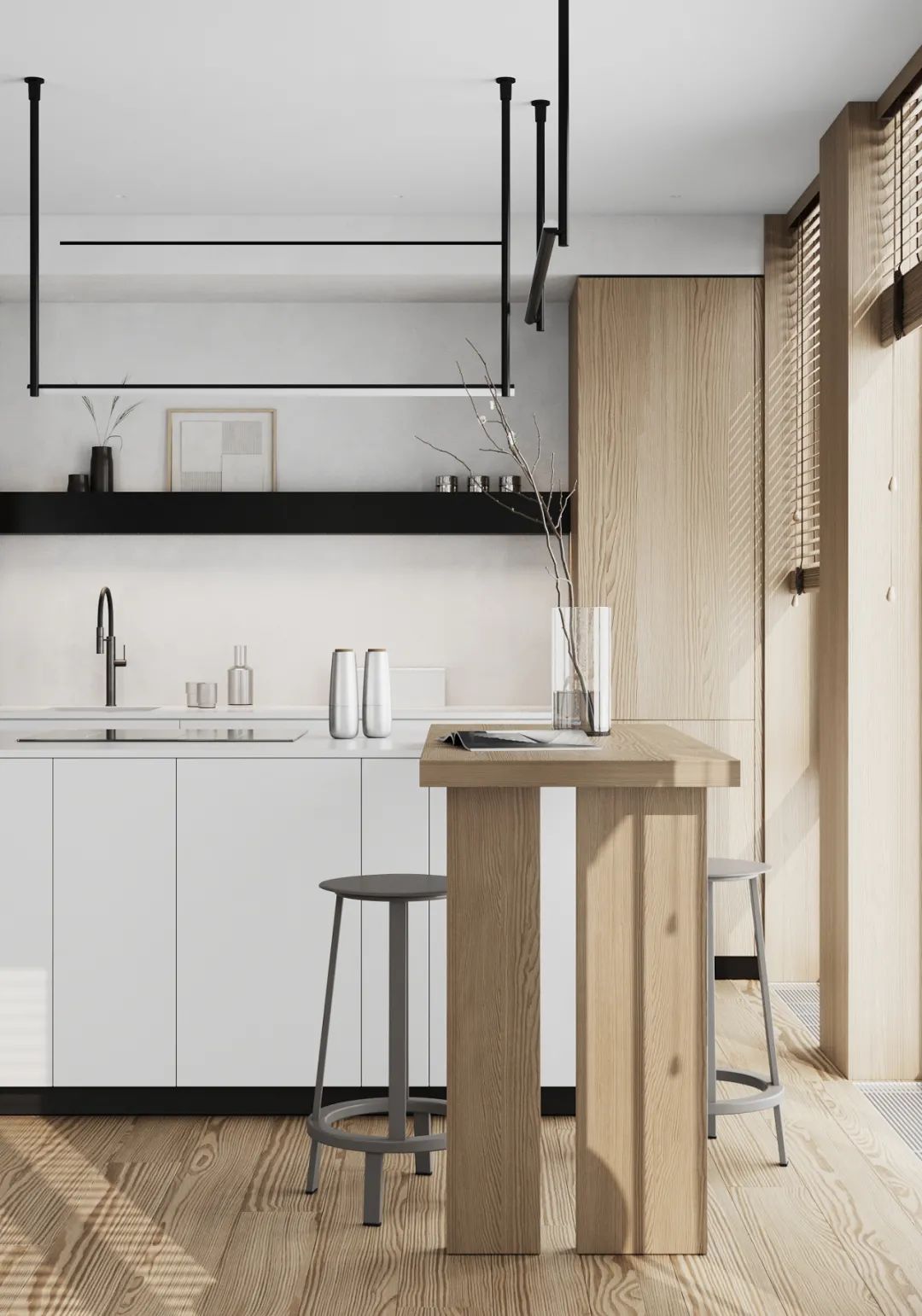 92㎡木质简约住宅丨Olga Bondar-10