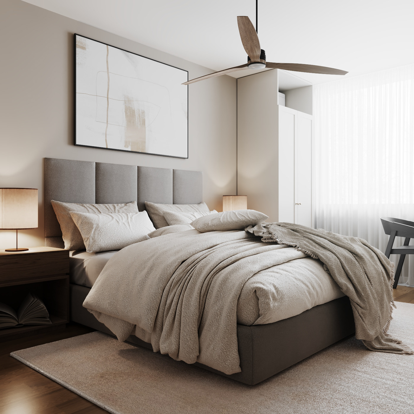 中性色系住宅丨中国-9