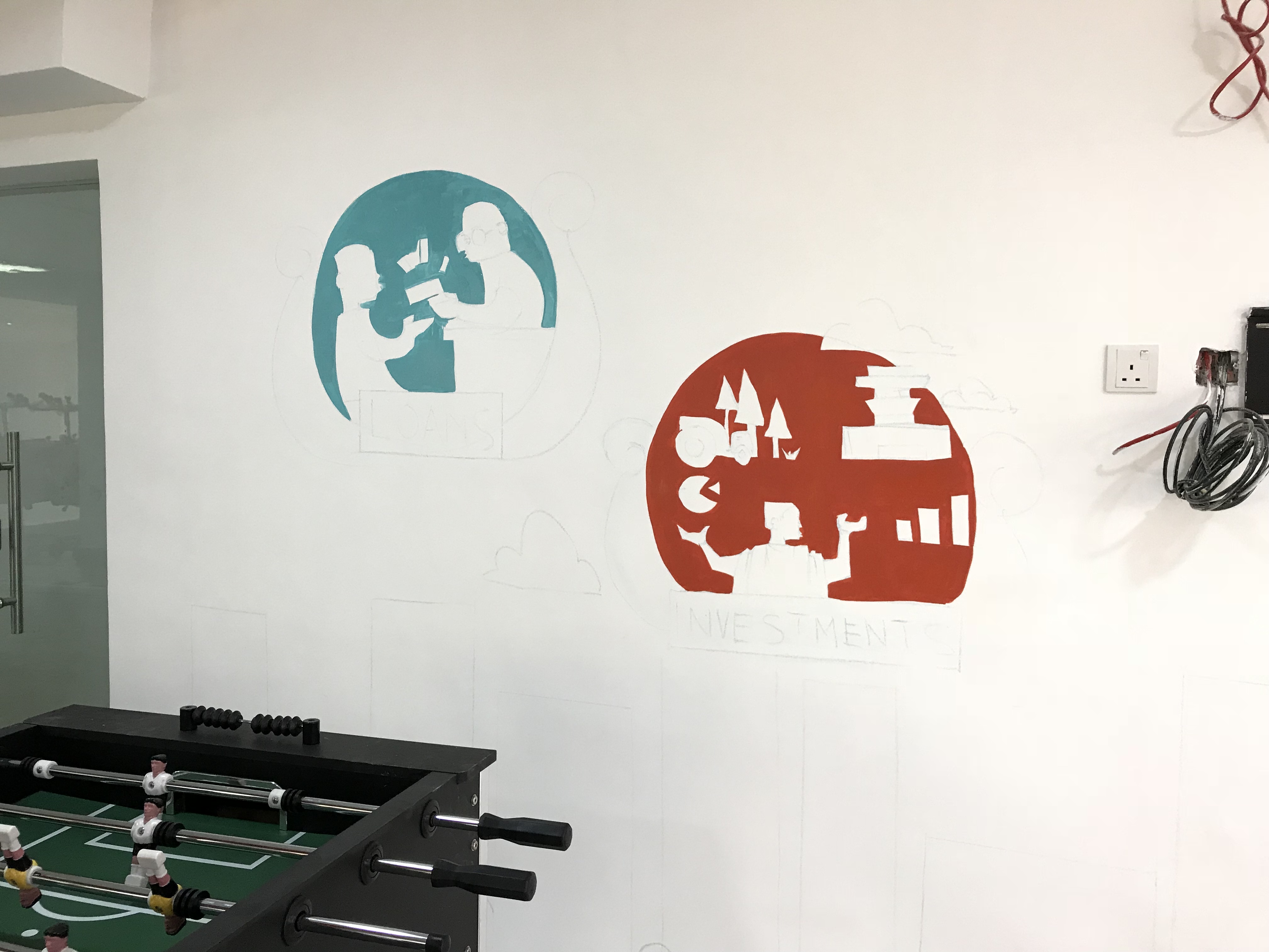 RenmoneyHQ 壁画项目丨尼日利亚丨Spacefinish-3