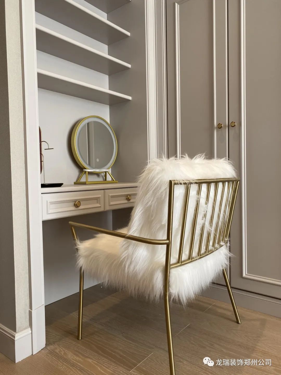 恒熙花园美式轻奢别墅丨郑州龙瑞装饰工程有限公司-82