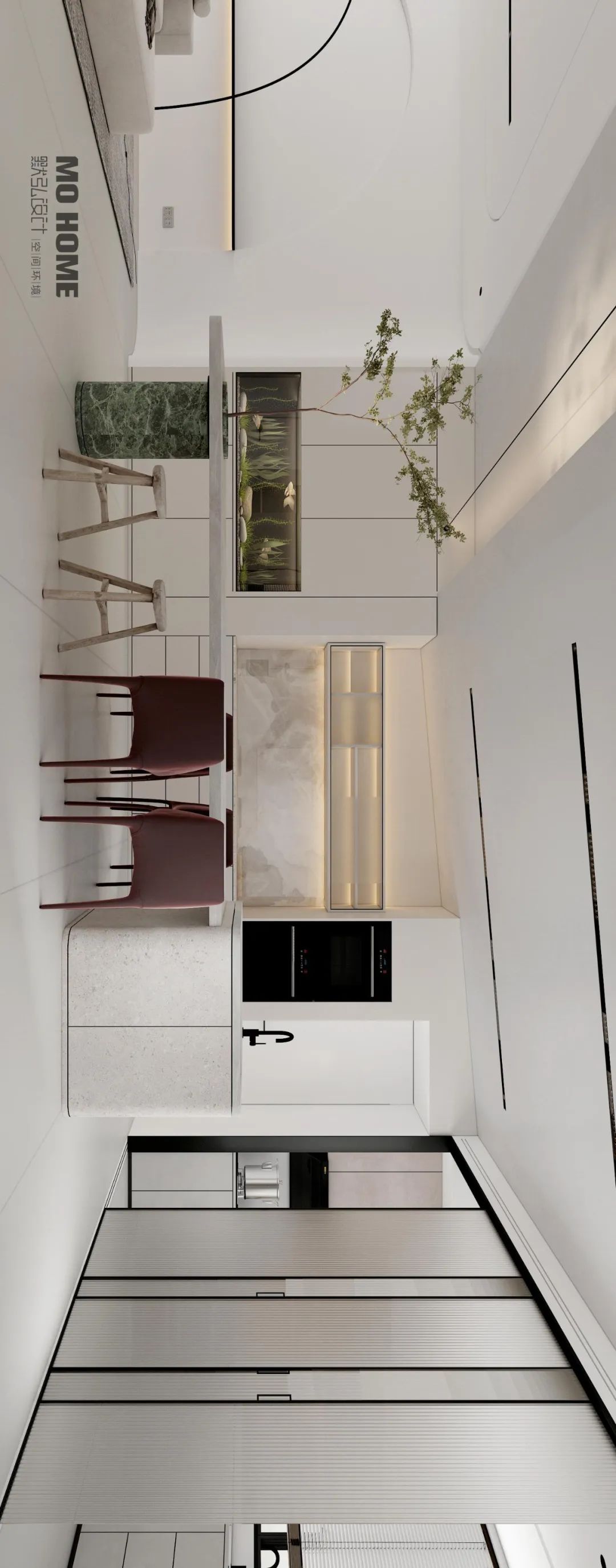 默弘设计出品 | 200㎡大平层，精致生活的范本-78