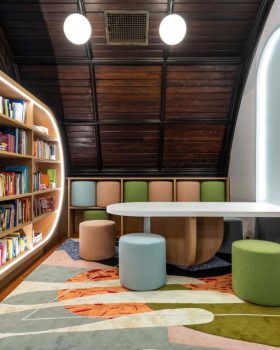 THE CHILDREN’S LIBRARY AT CONCOURSE HOUSE MICHAEL K CHEN