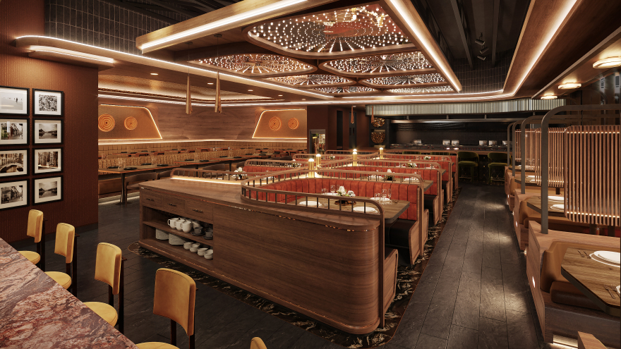 Te·as餐厅3D渲染图丨美国丨MR Rendering-13