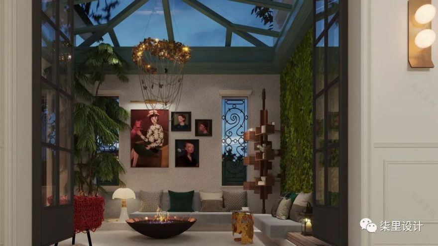 柒里设计|法式名邸-12