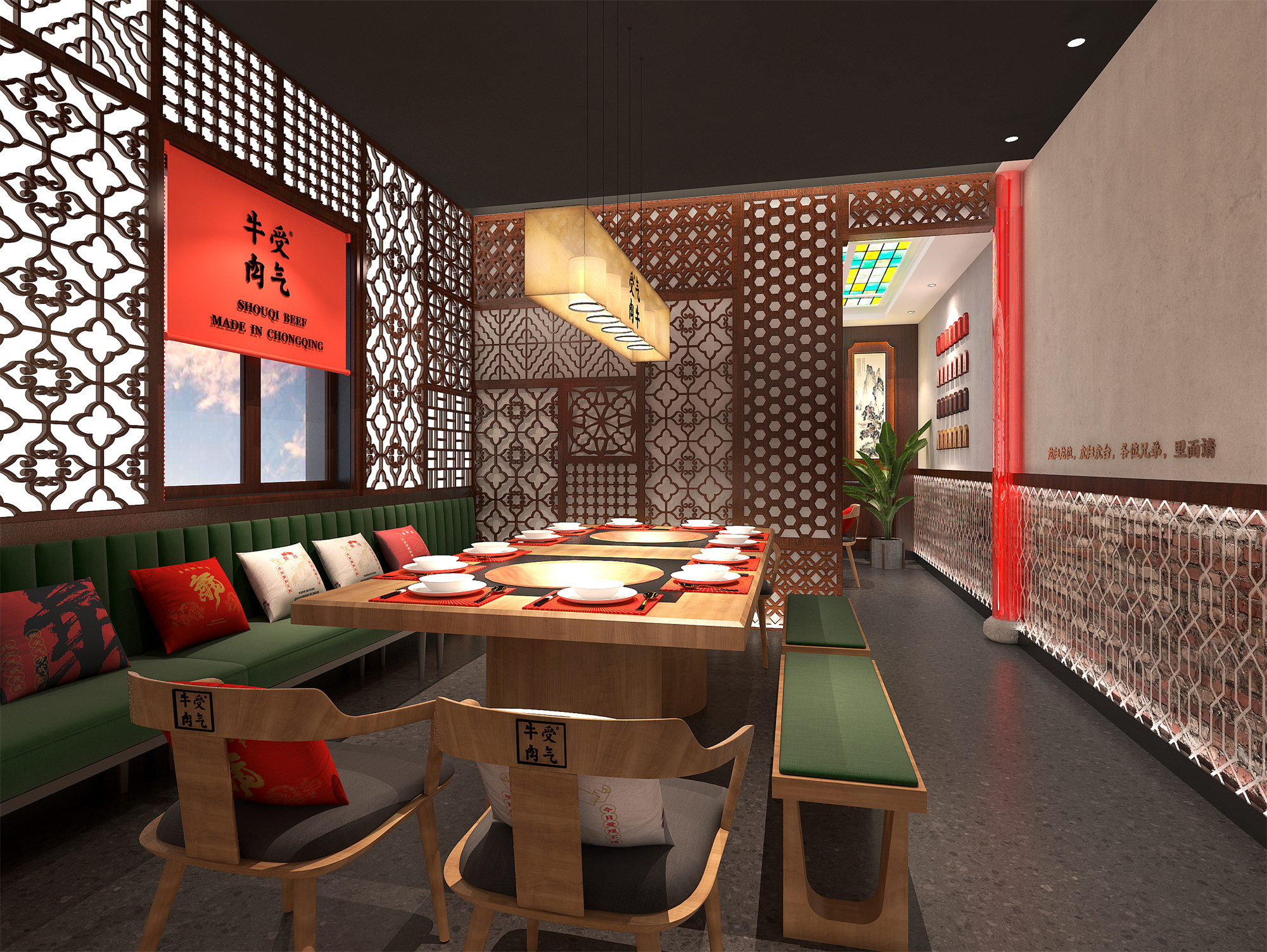 受气牛肉丨中国重庆丨派派全案设计公司-7