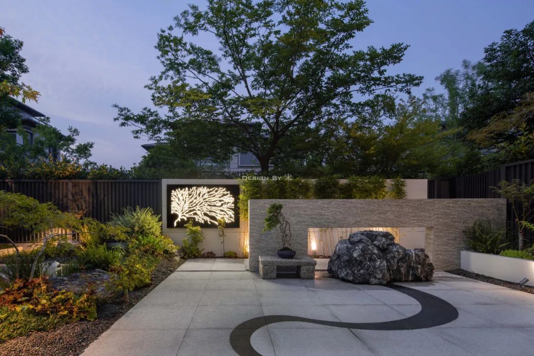 上海融创壹号院现代庭院景观设计丨中国上海丨纵合景观-31