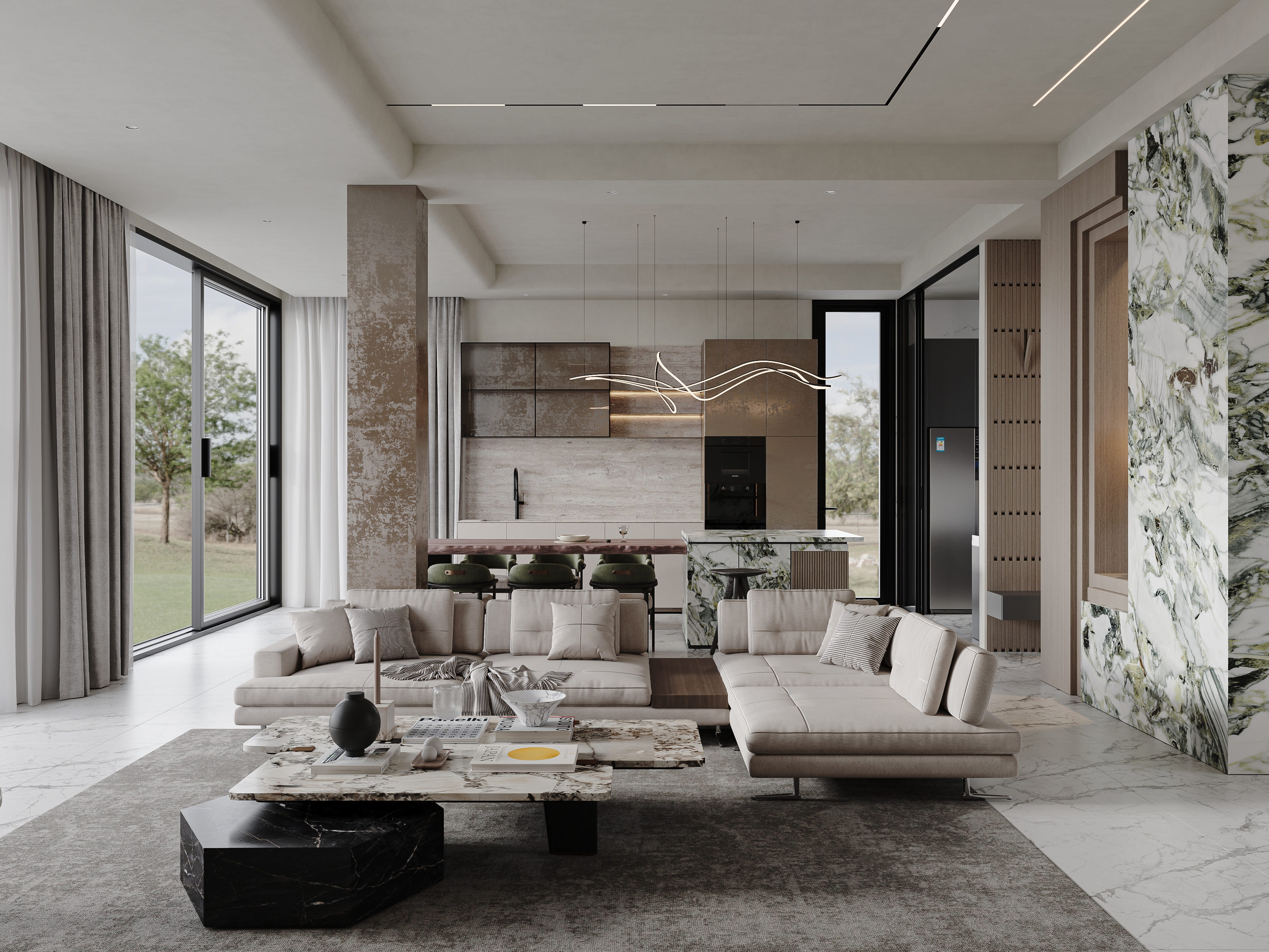 现代轻奢 豪宅别墅-0