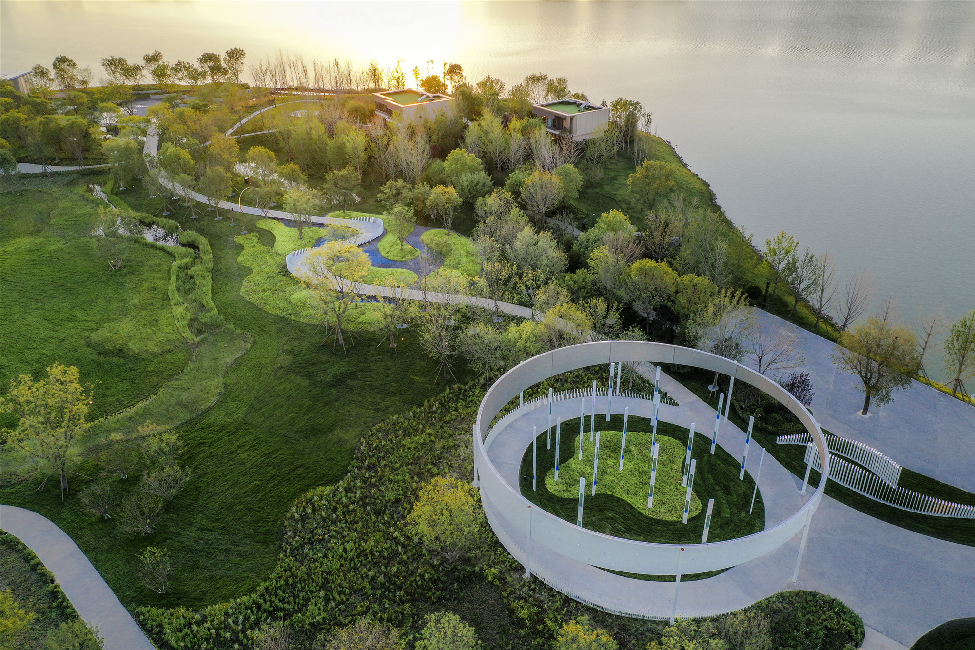 天津融创星耀五洲 9 号岛景观丨中国天津丨AECOM-8