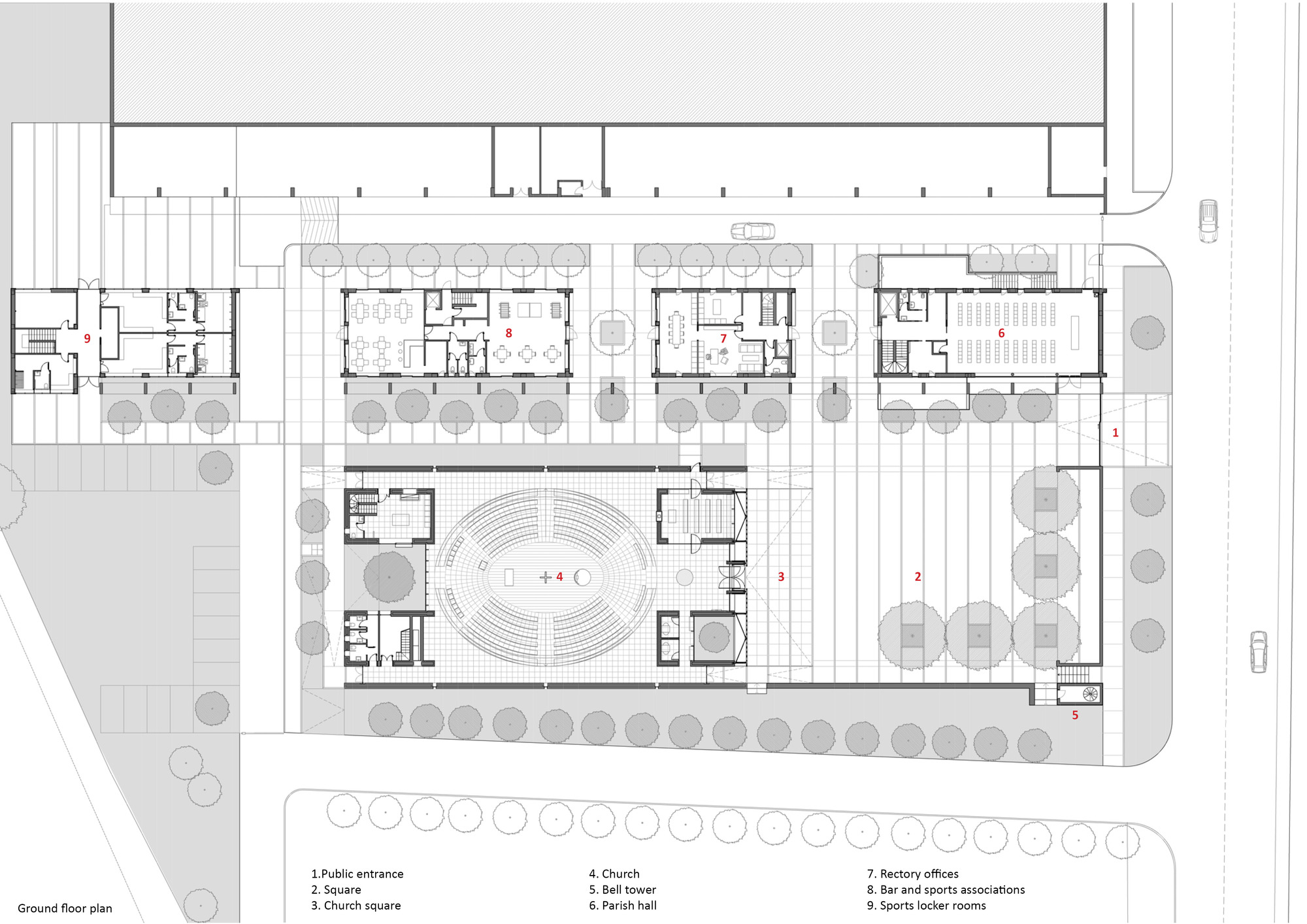 Church and Community Centre in Castel di Lama / Studio Contini-21