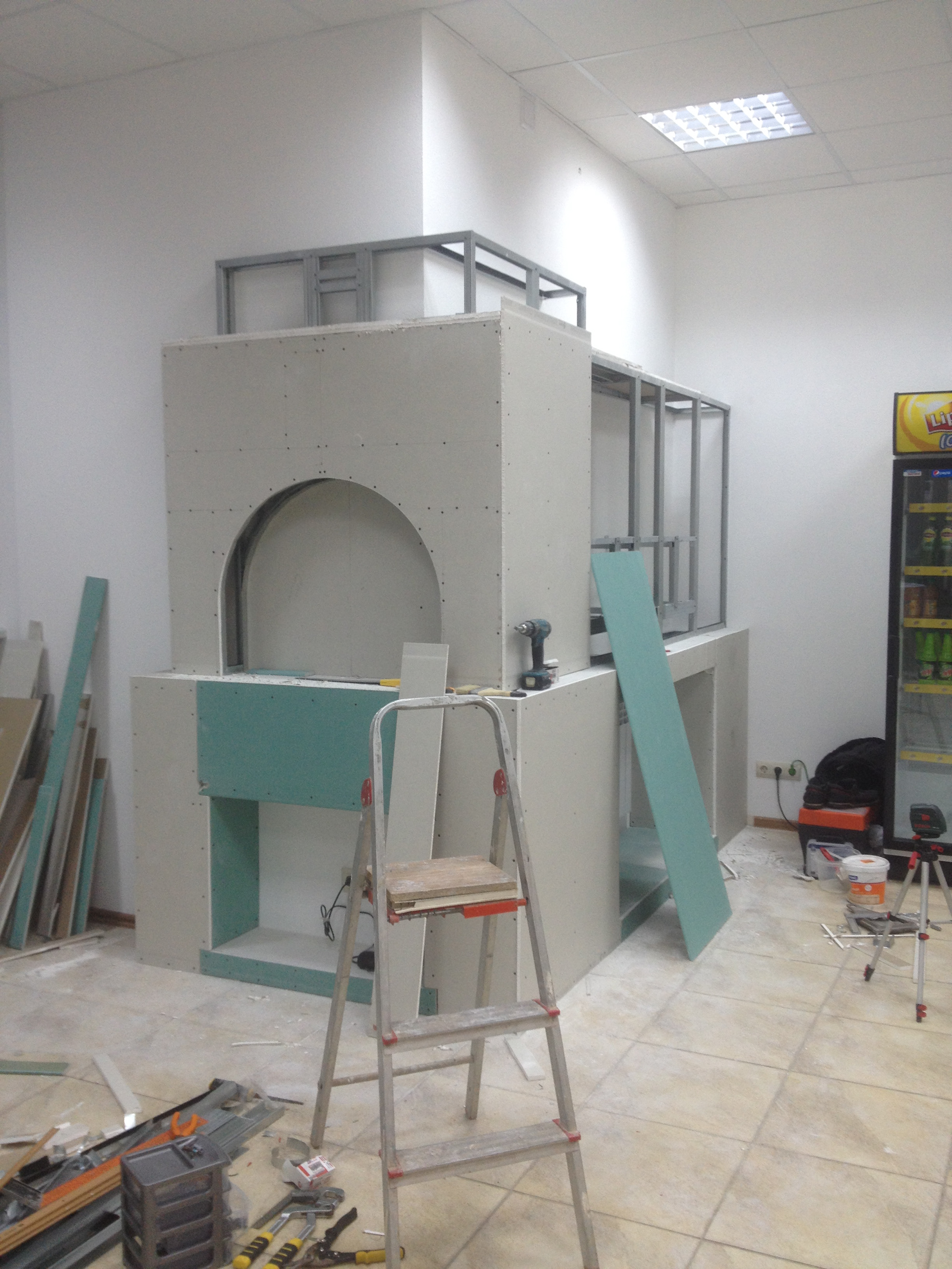 DIY 仿制俄罗斯燃木炉-20