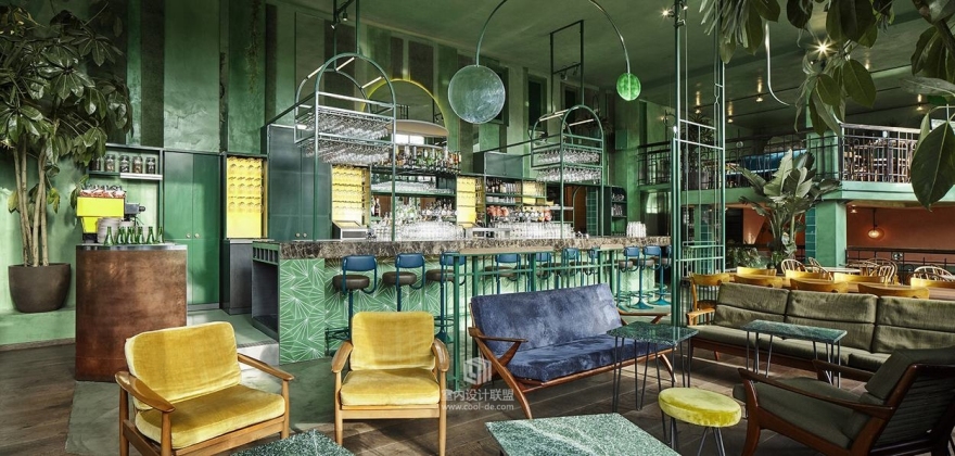 街角雨林,都市绿野 - 阿姆斯特丹酒吧设计-0