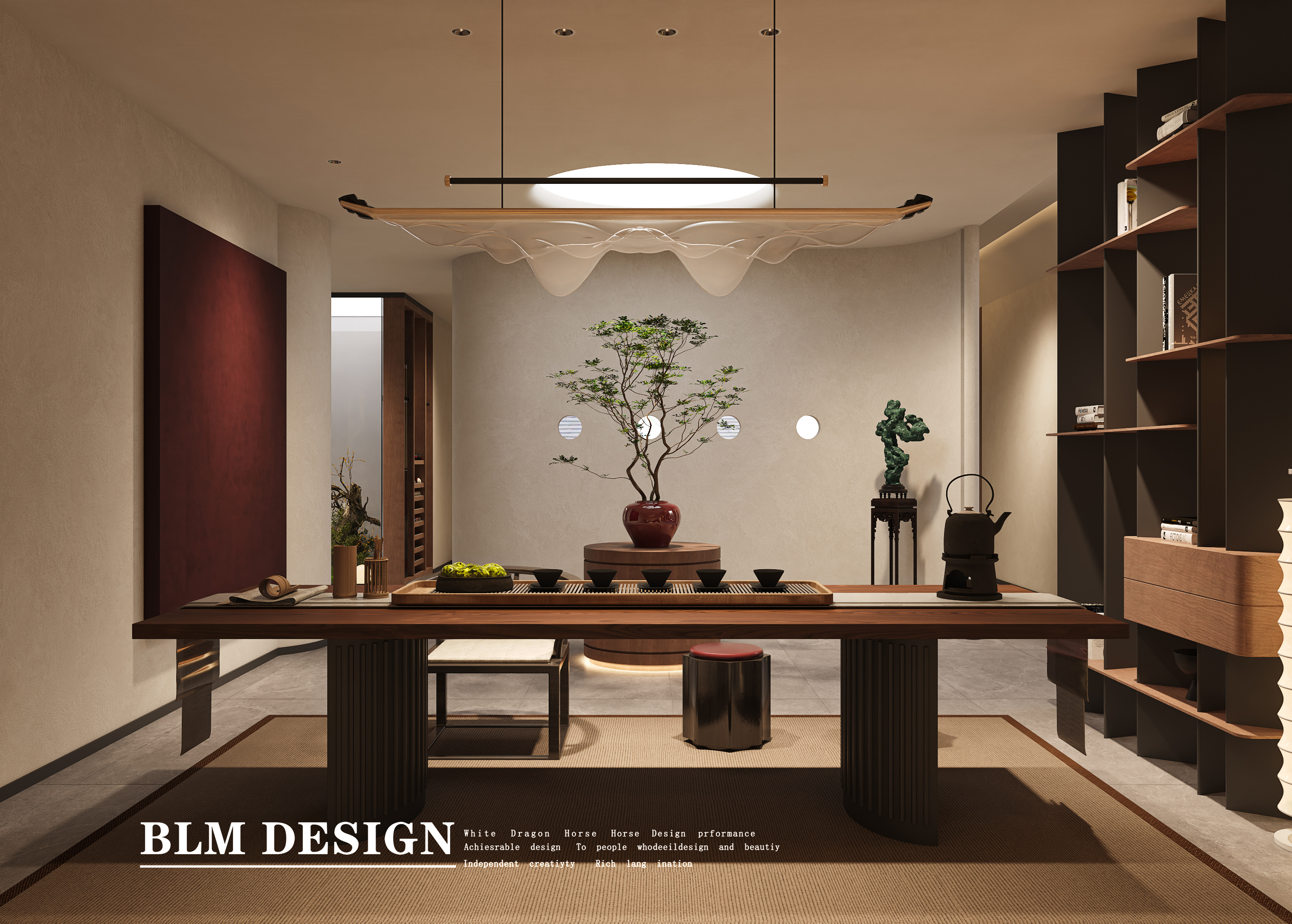 茶室-白龙马效果图-10