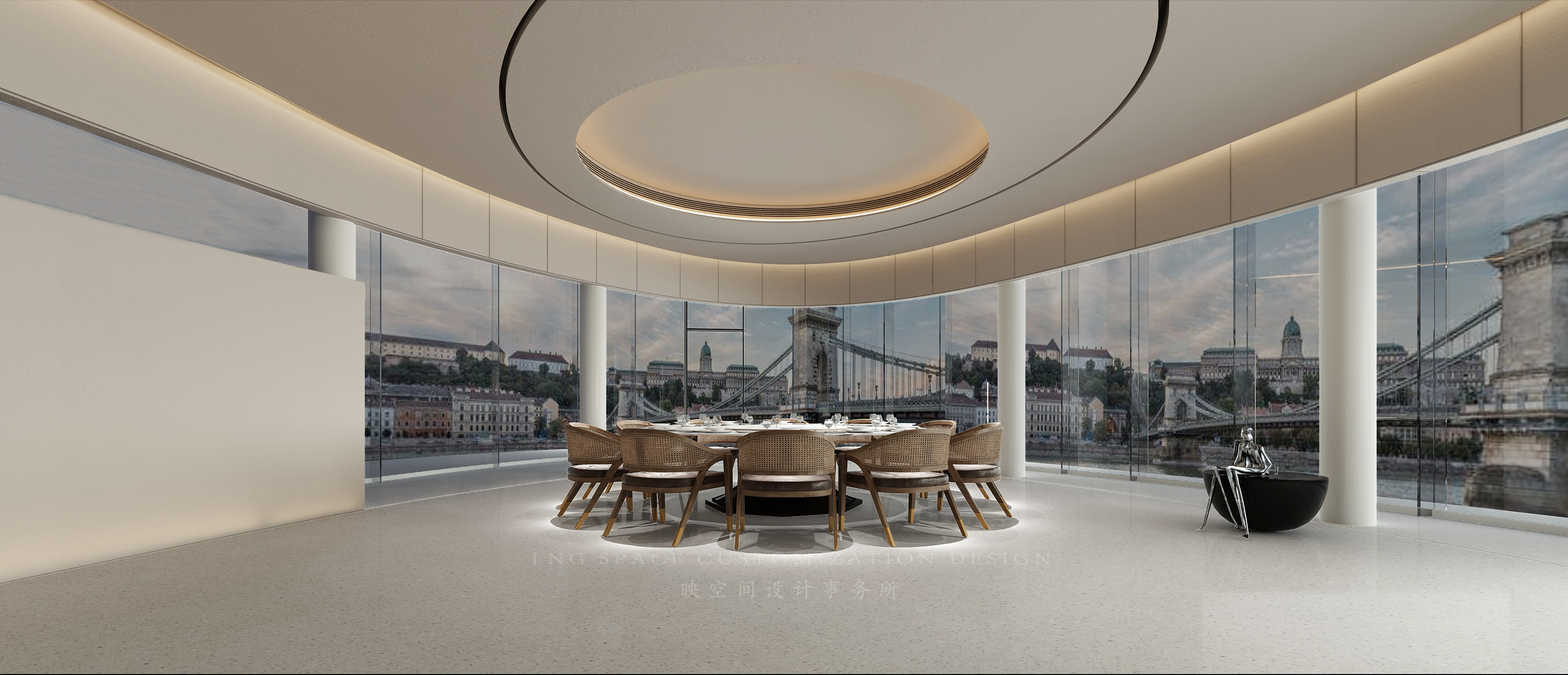 无锡檀悦·空间定制机构的静谧商业设计-15