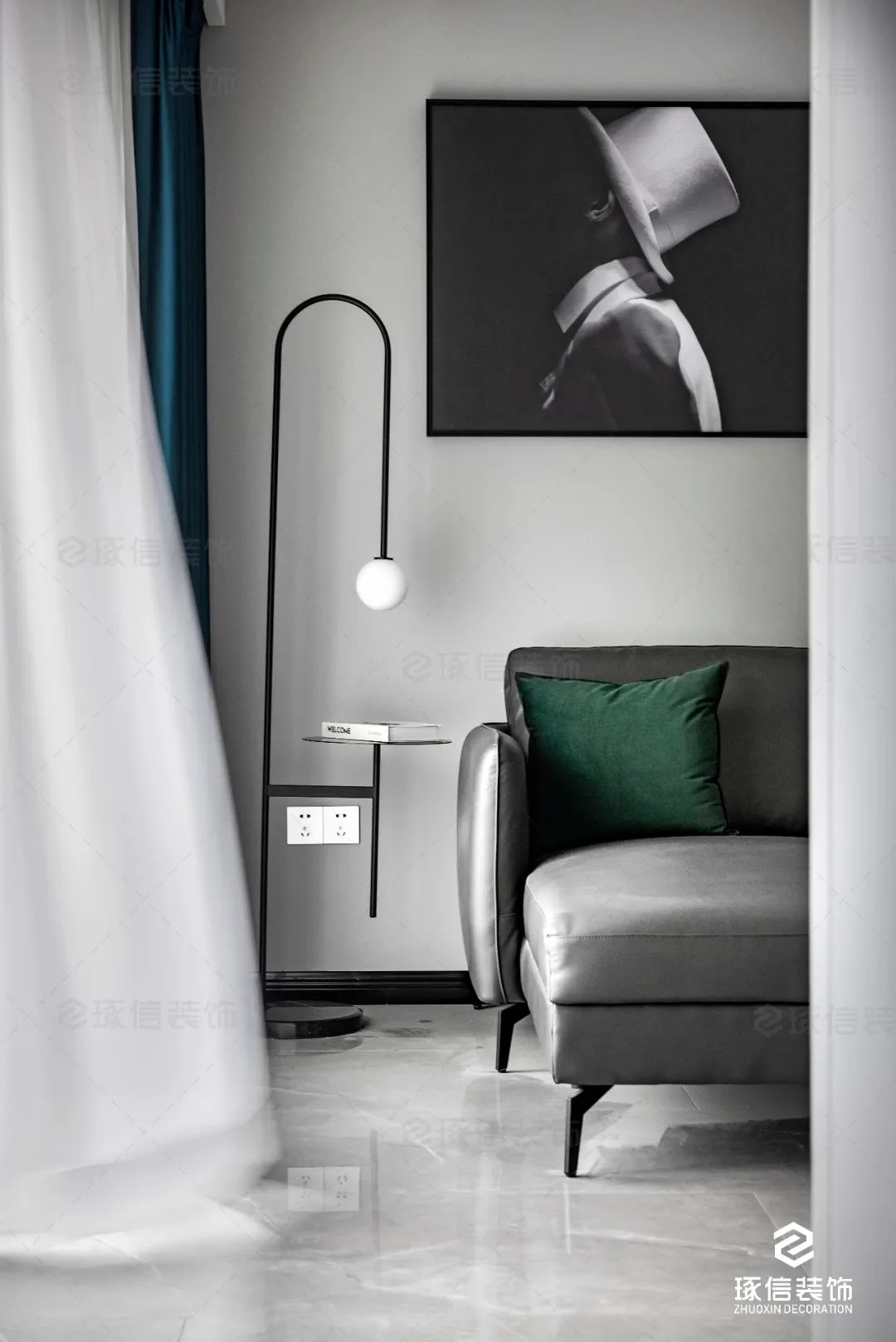 重庆现代风家居 | 三室两厅的简约美学-9