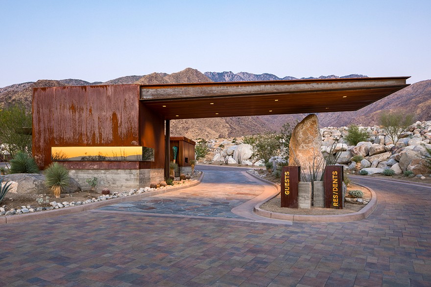 Desert Palisades Guard House by Studio AR-1