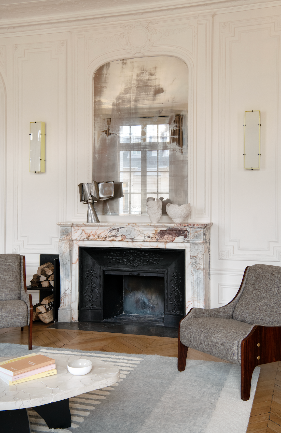 巴黎凯旋门后精致公寓设计丨法国巴黎丨Sandra Benhamou-23