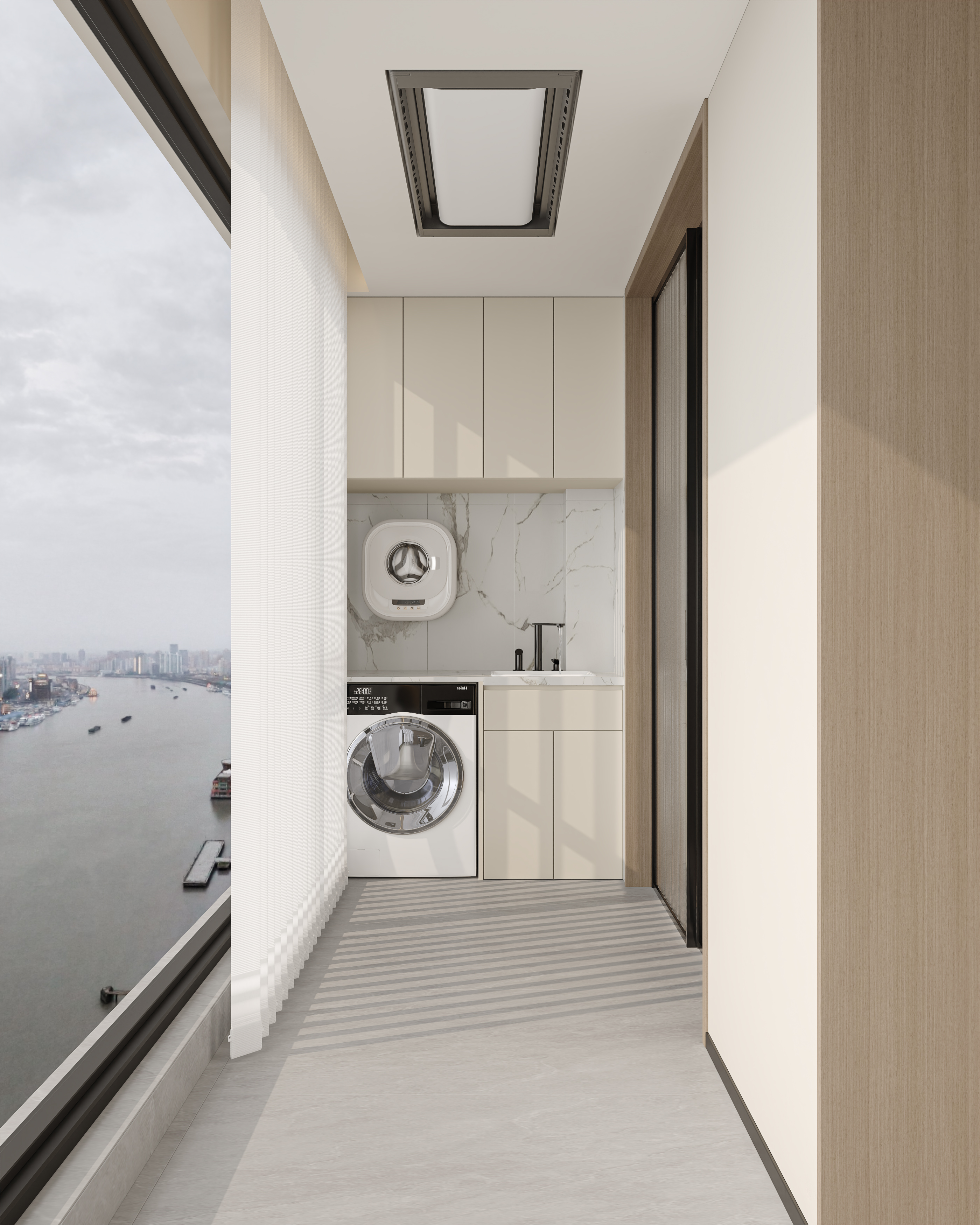 绘感视觉设计——意式风格客餐厅设计案例-6