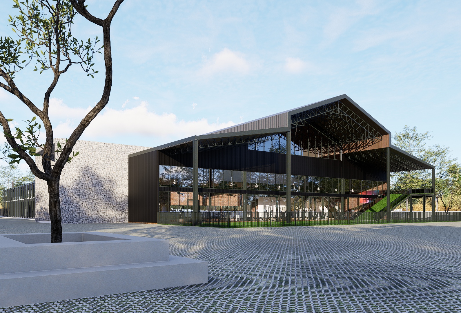 Basketball Stadium at USA-8