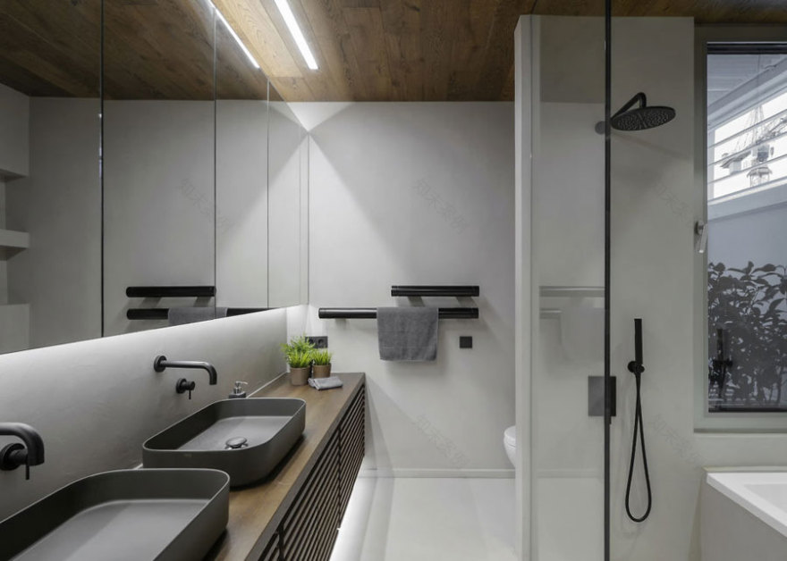 希腊某公寓卧室及配套空间设计丨Makridis Associates-10