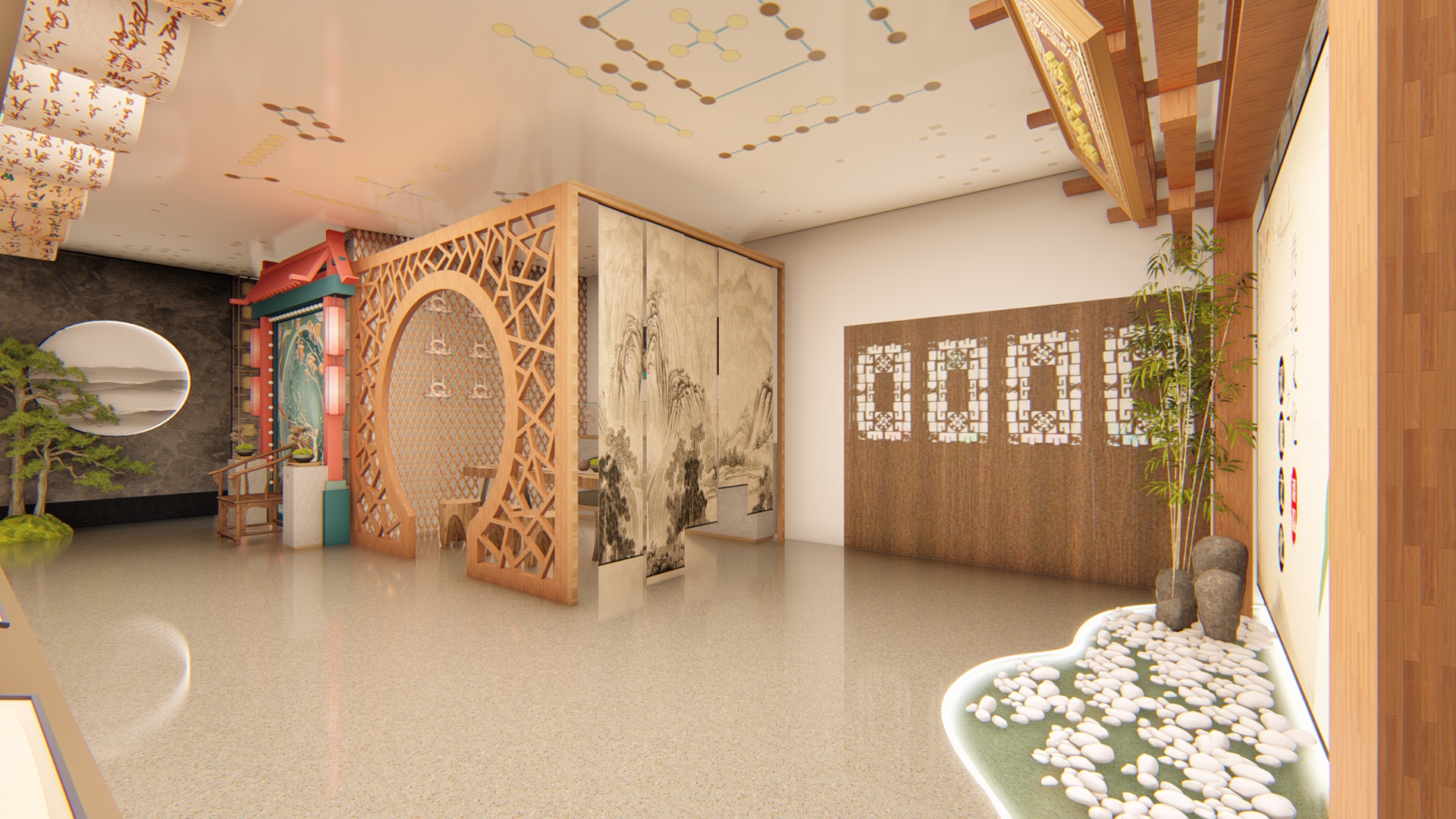 汉服体验馆设计效果图-10