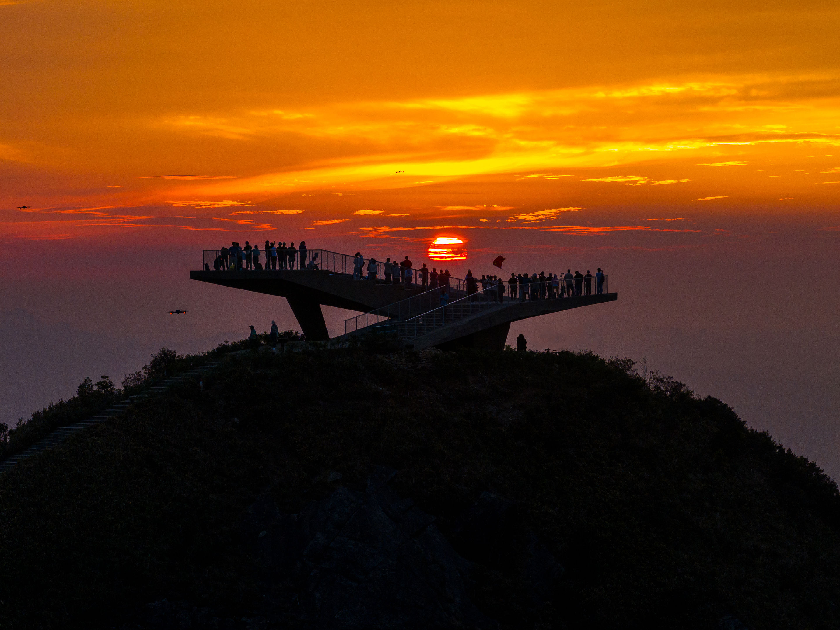 深圳梅沙尖城市观景平台丨中国深圳丨line+ studio-45